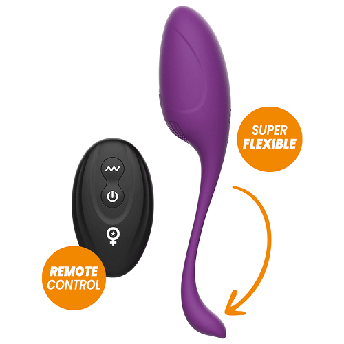 Vibrační vajíčko na dálkové ovládání REWOLUTION REWOVO vibratory egg remote control1